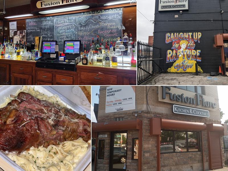 Fusion Flare Kitchen & Cocktails 16801 Plymouth Rd, Detroit