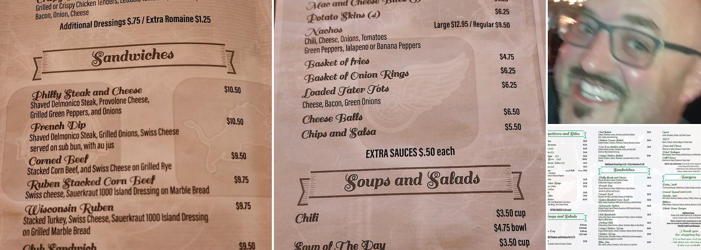 Randy's Bar & Grill Menu