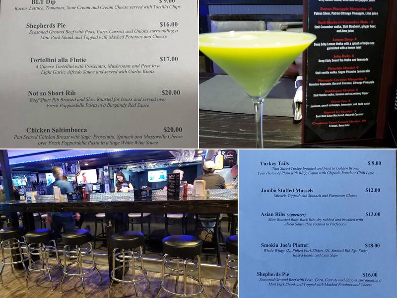 Rae Rocks Bar & Grill Menu