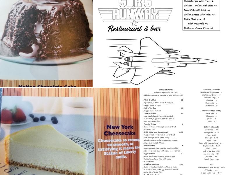 SOK'S Runway Menu