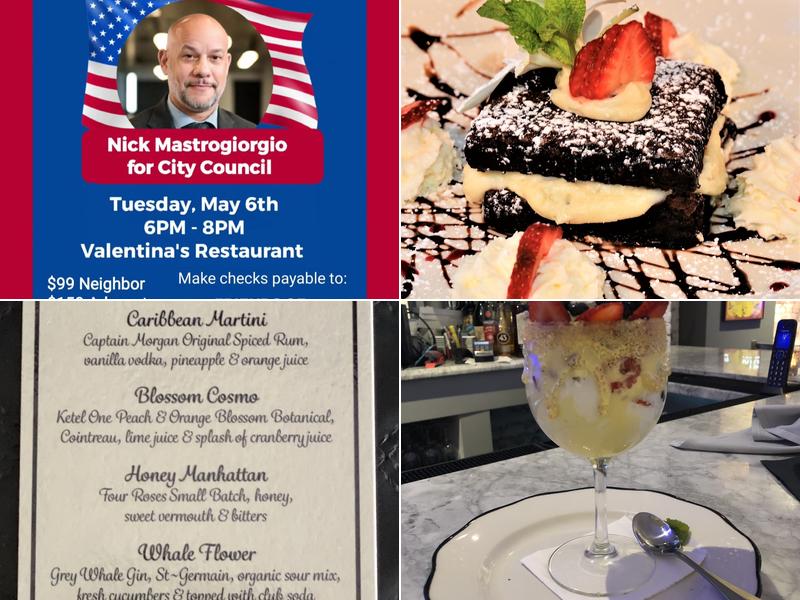 Valentina's Ristorante Menu