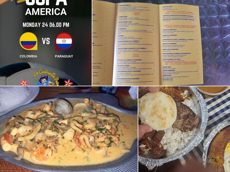La Cucharita Paisa Menu