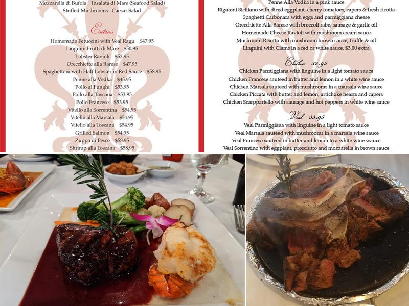 Trattoria Toscana Menu