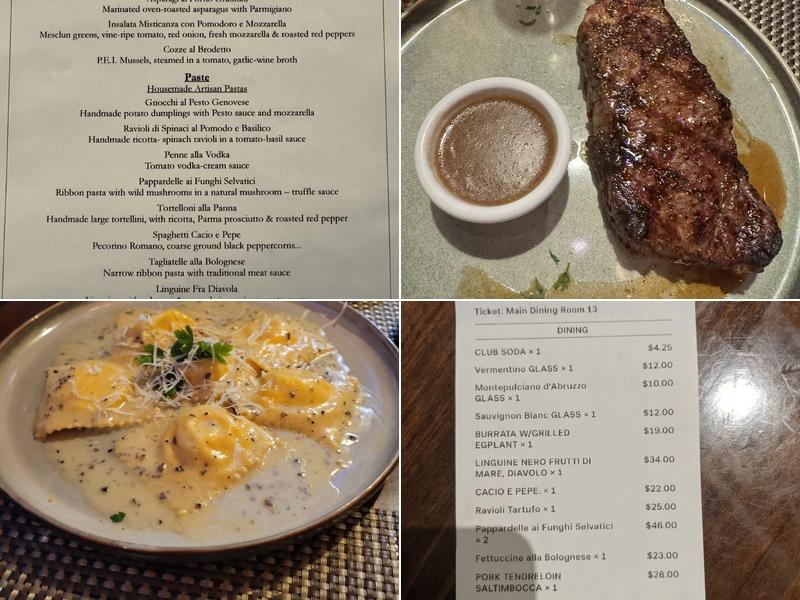 Via Trenta Osteria & Wine Bar Menu