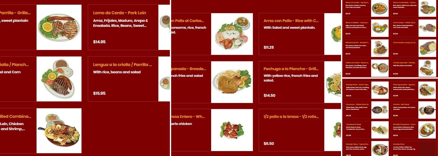Pollos Mario Menu