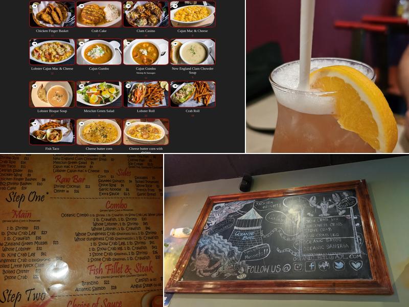 Oceanic Boil - Jackson Heights Menu