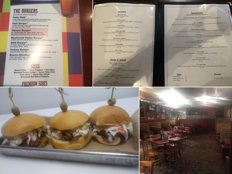 Gate City Sports Grille Menu