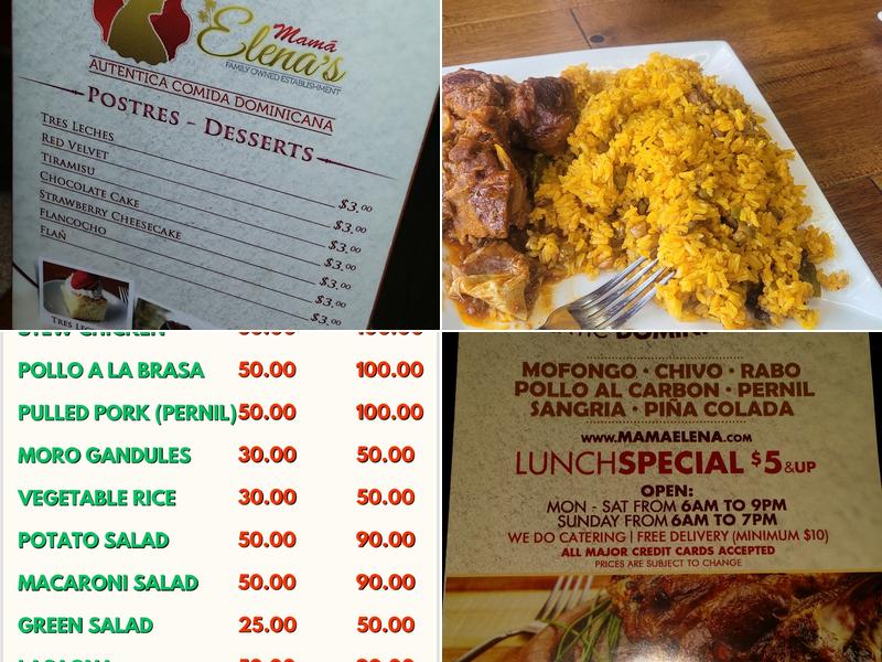 La Costumbre Dominicana Restaurant Menu
