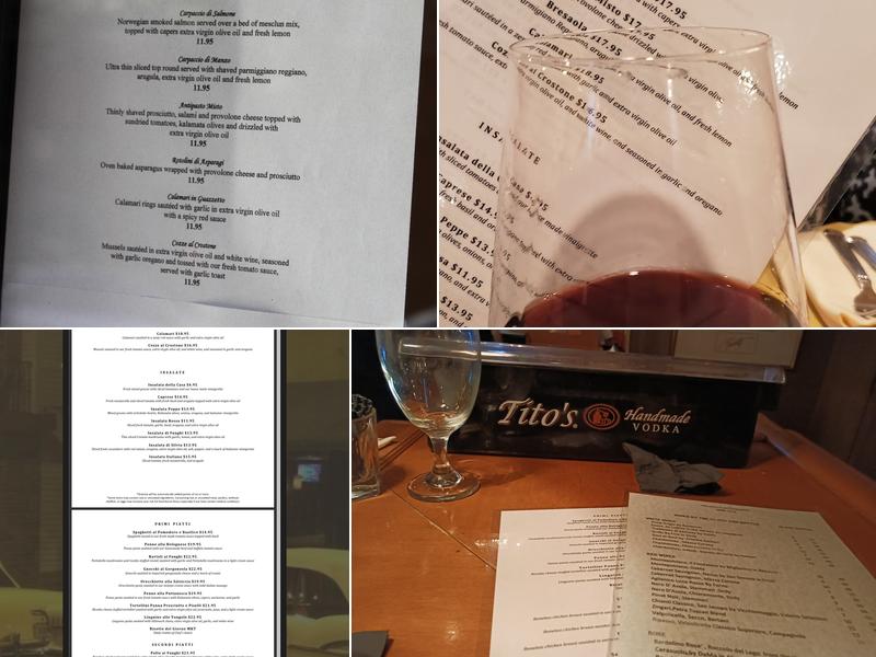 Valerio’s Menu