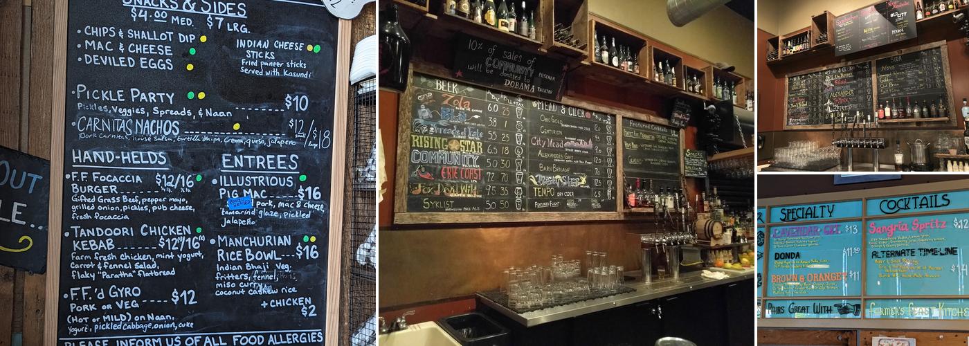 BottleHouse Brewery And Meadery Menu