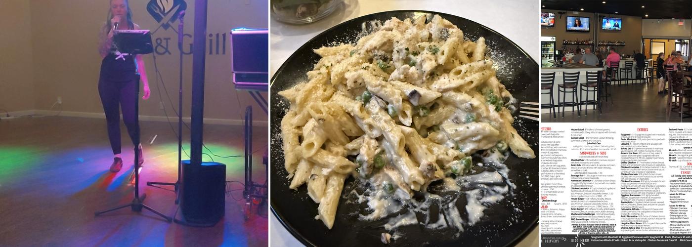 Amici Italian Restaurant & Bar Menu