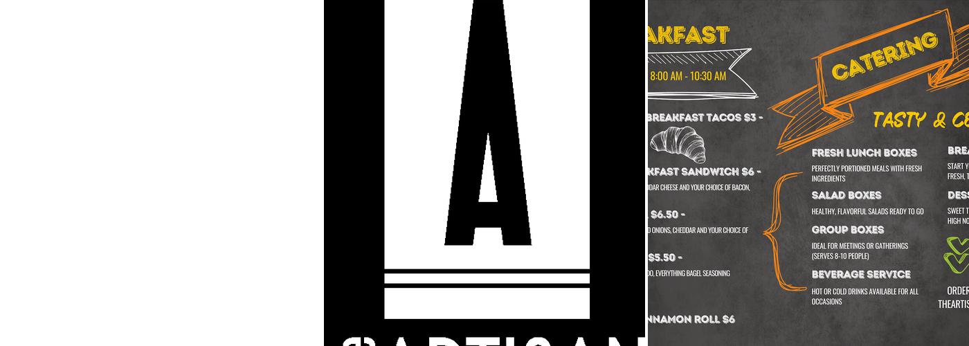 The Artisan | Craft Kitchen & Terrace Bar Menu