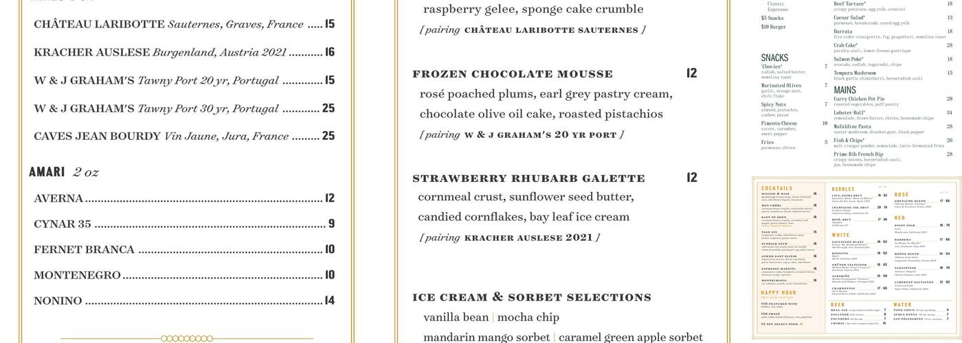 Eberly Menu