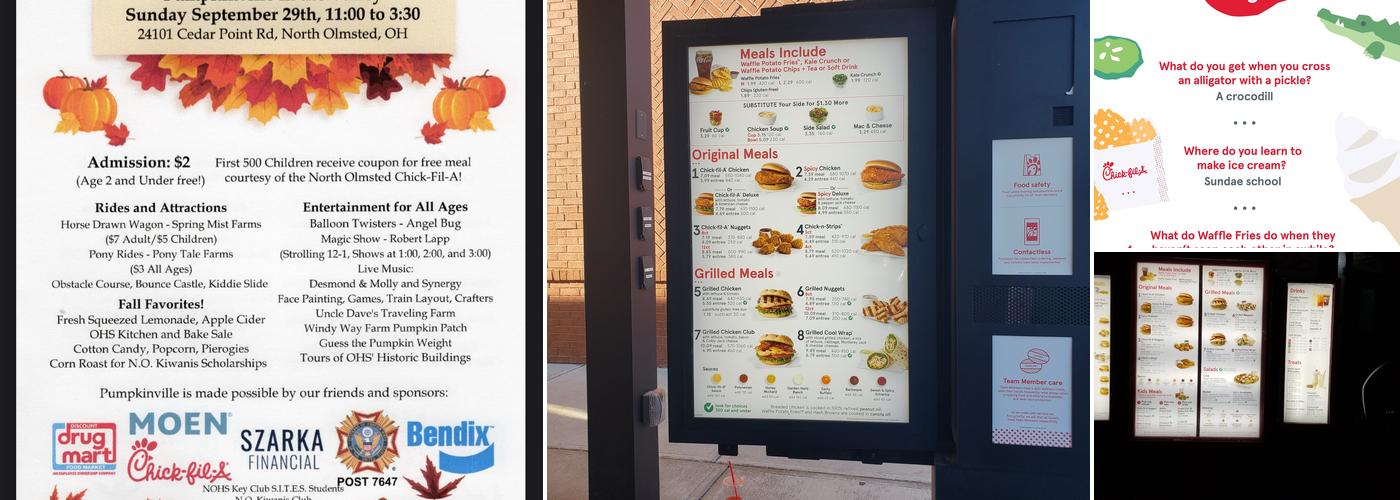 Chick-fil-A Menu