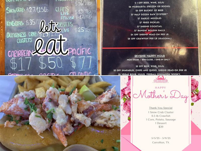 The Crab Station - Carrollton Menu