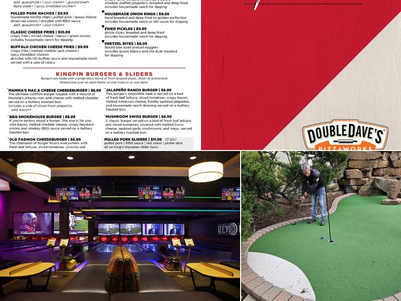 Hey Day Entertainment Norman Menu