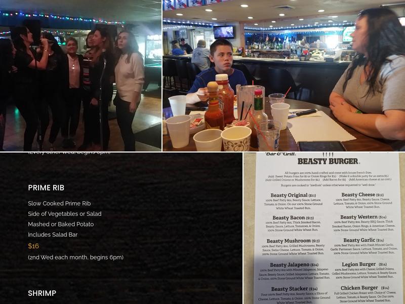 American Legion Holladay Post 71 Menu