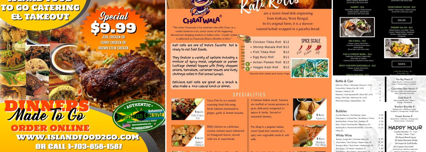 ChefScape Menu