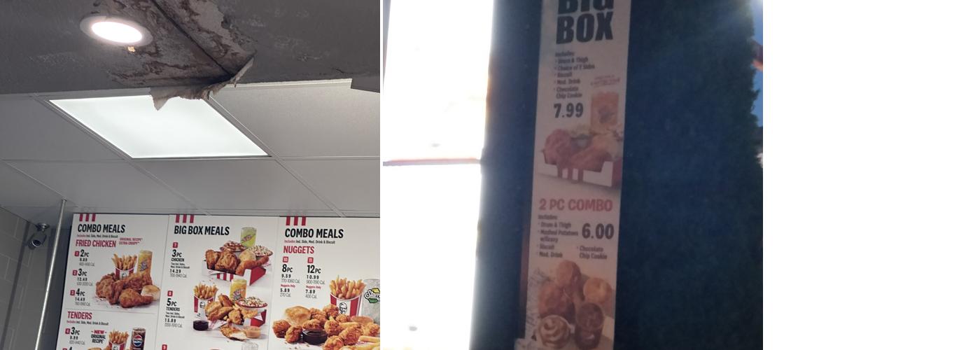 KFC Menu