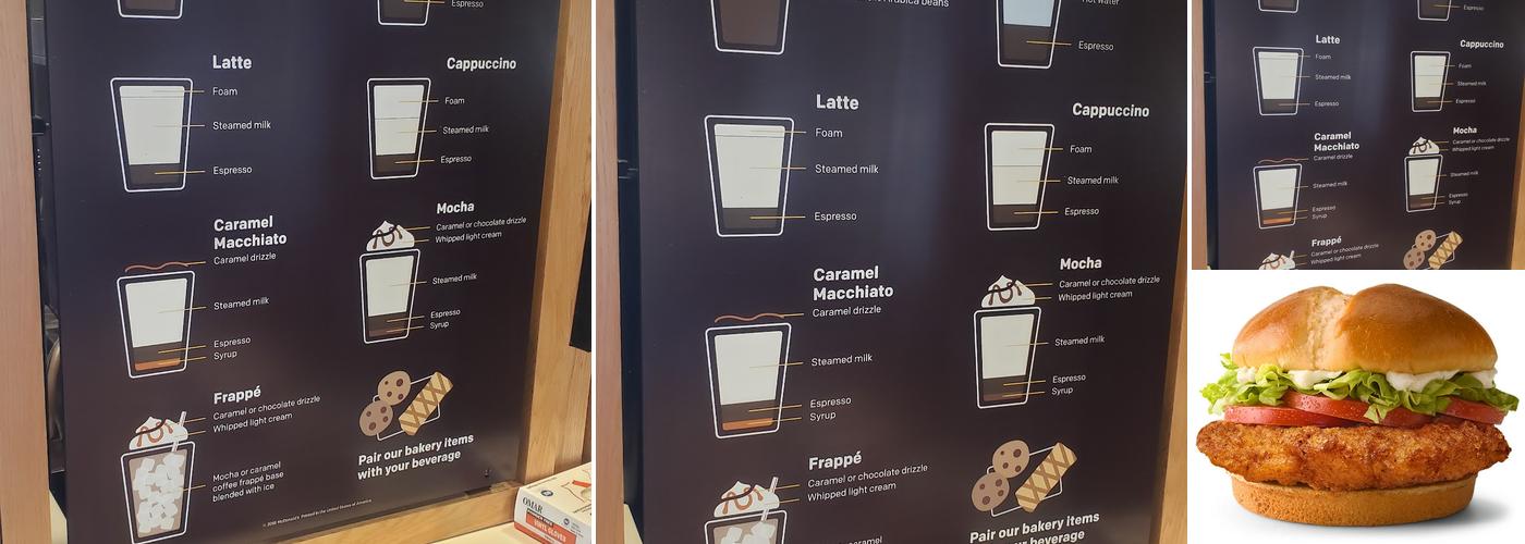 McDonald's Menu