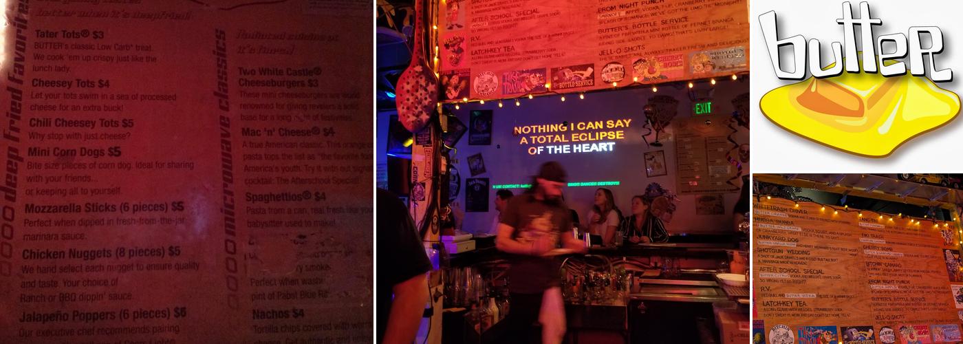 Butter Menu