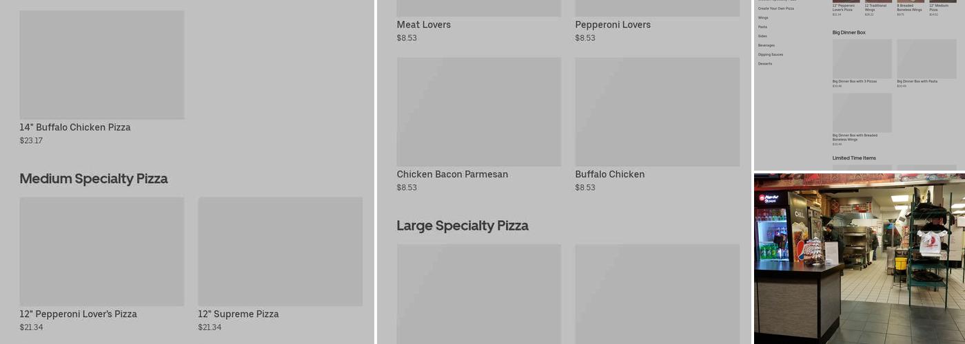 Pizza Hut Menu