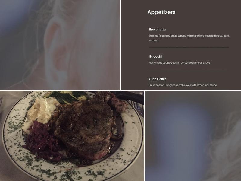 Federicos' Grill & Catering Menu