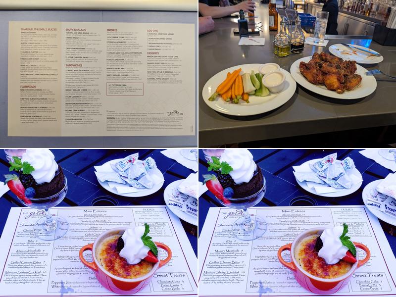 The Garden Grille and Lounge Menu