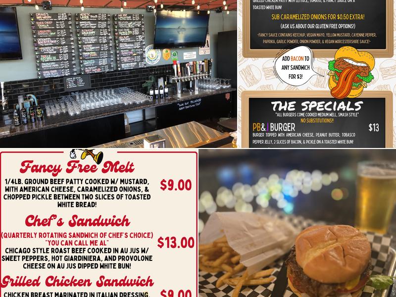 Rustwater Kitchen & Taproom Menu