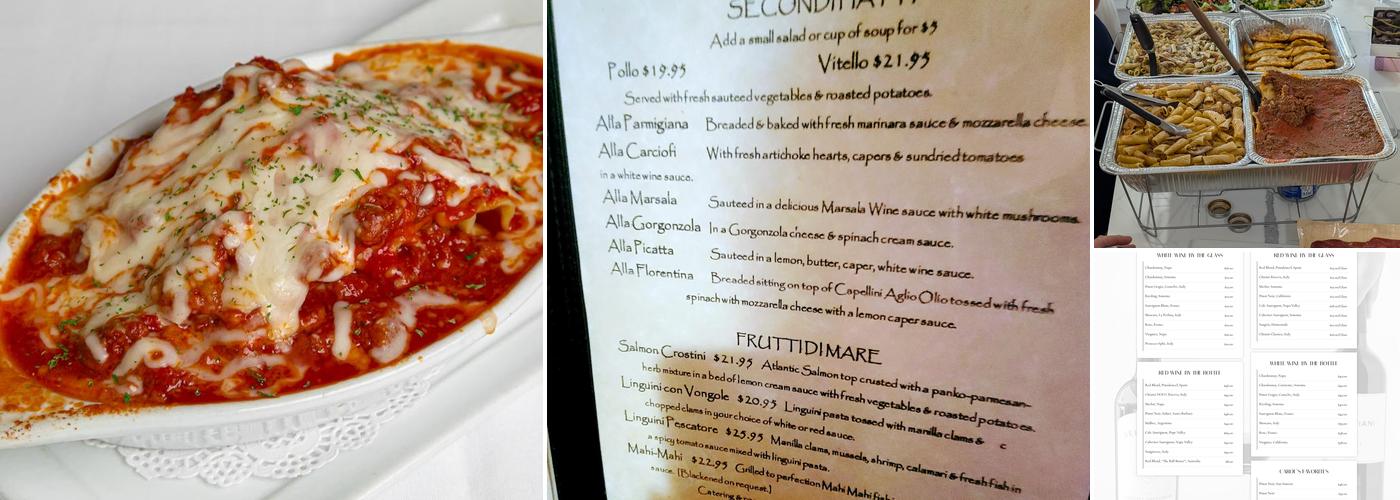 Sebastiani's Italian Bistro Menu