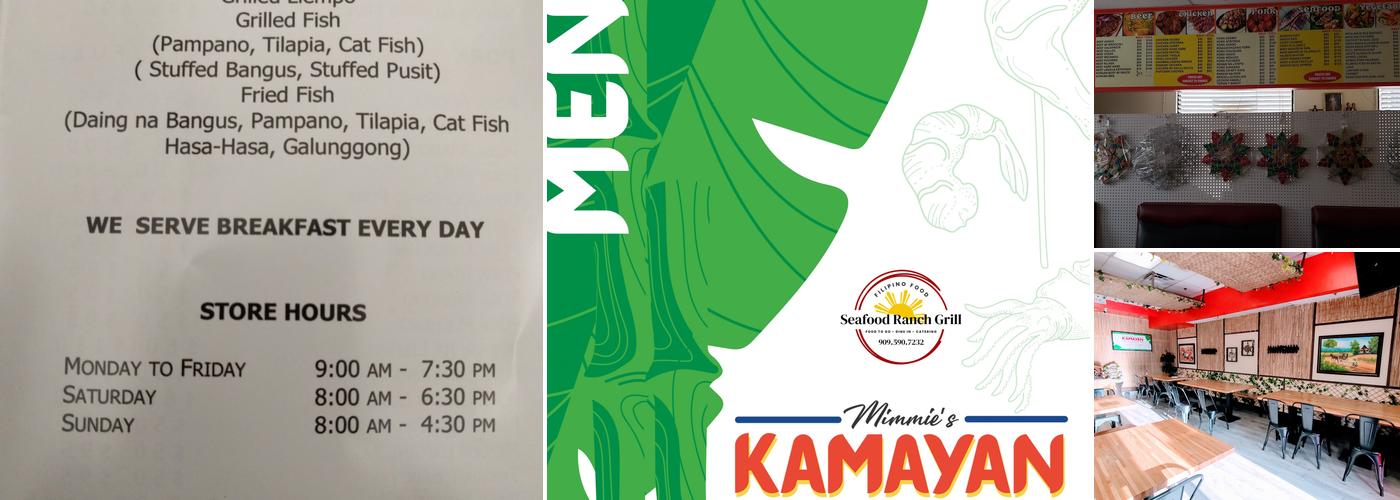 Seafood Ranch Grill Menu