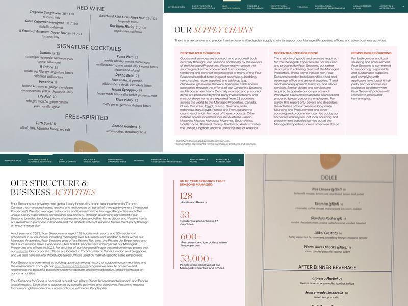 Noe Menu
