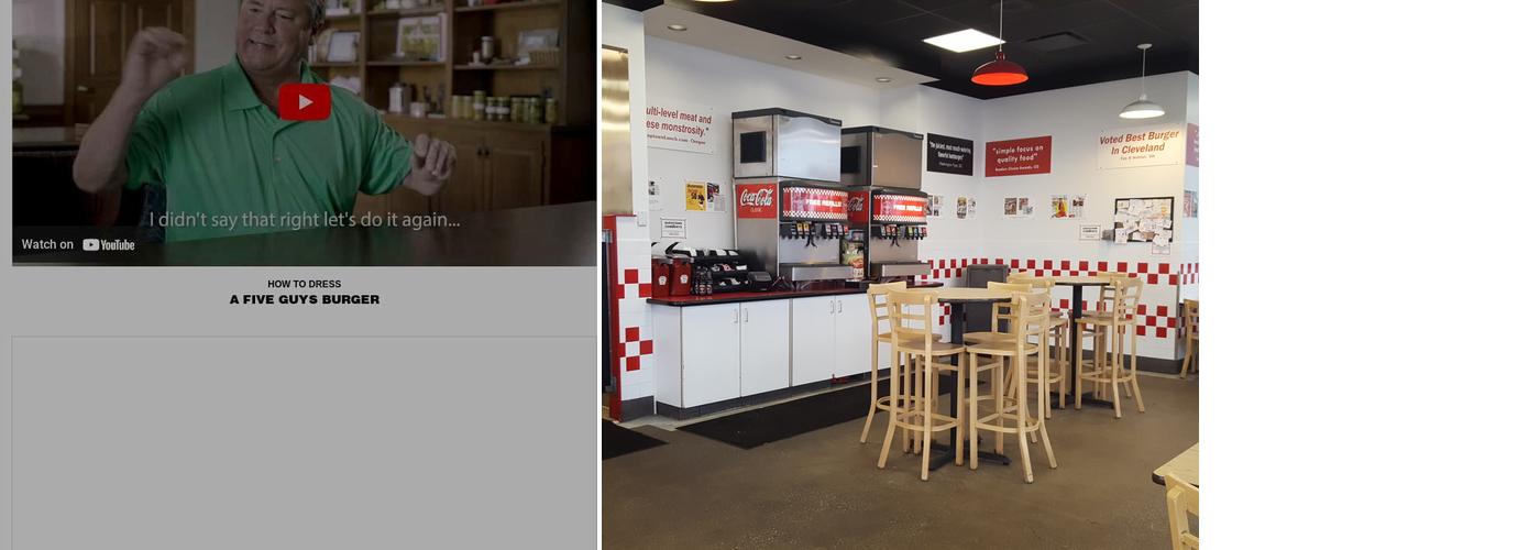 Five Guys Menu