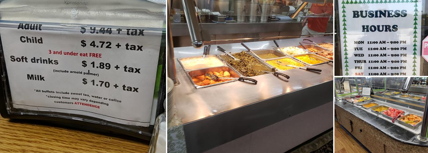 M & J Home Cooking Snellville Menu