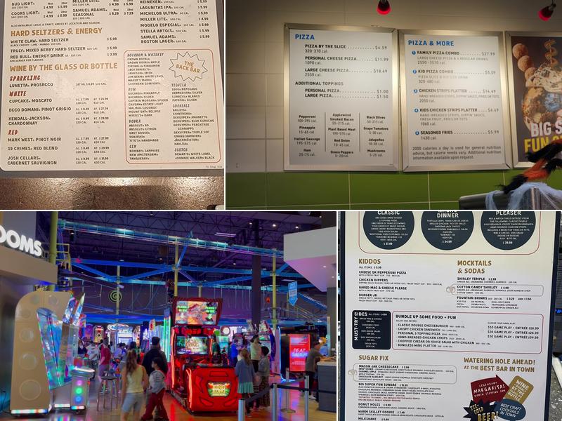 Main Event Suwanee Menu