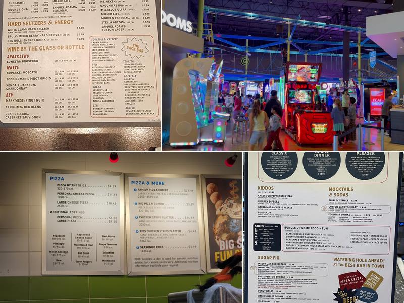 Main Event Suwanee Menu