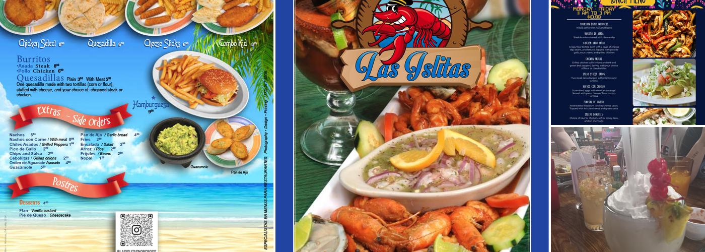 Las Islitas Mexican Bar & Grill Menu