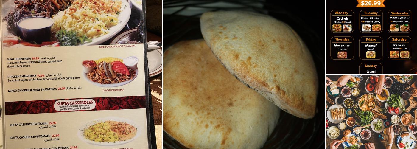 Desert Moon Mediterranean Grill Menu