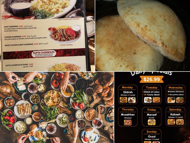 Desert Moon Mediterranean Grill Menu