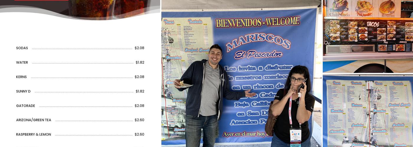 Ensenada Baja Seafood Menu