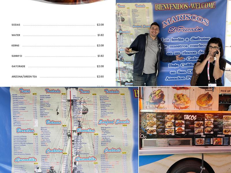 Ensenada Baja Seafood Menu