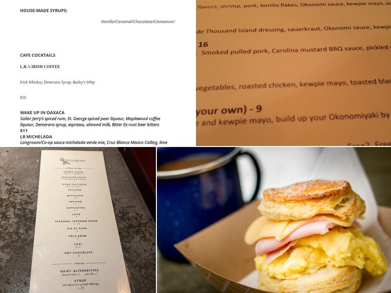 Long Room Chicago Menu