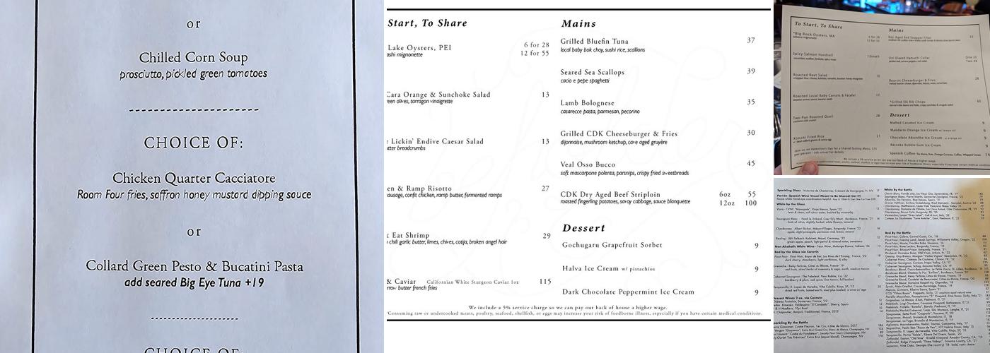 Beholder Menu
