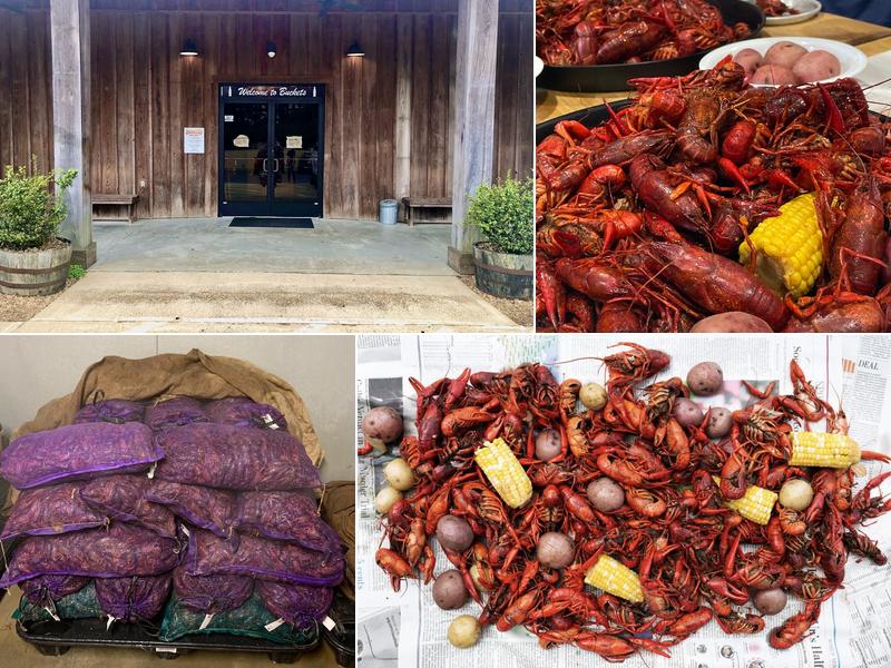 Buckets Crawfish and Seafood