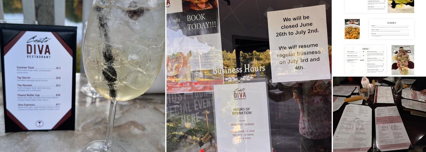 Casta Diva Restaurant Menu