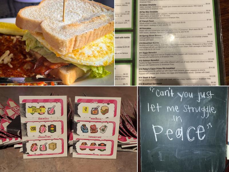 Spring Street Tavern Menu