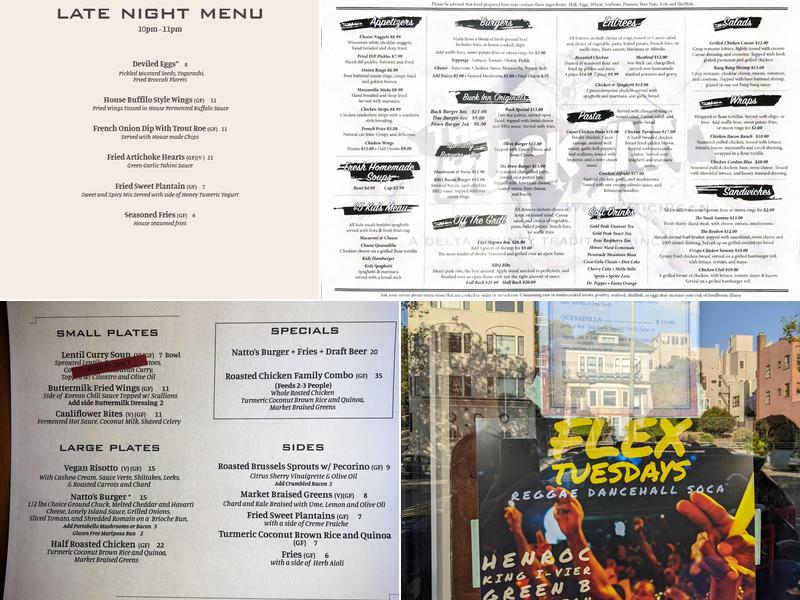 Copper Spoon Menu