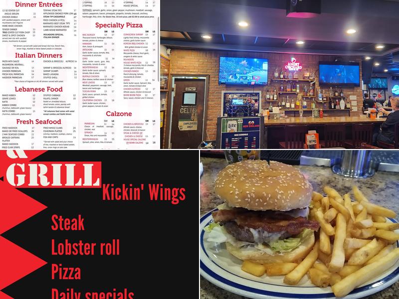 ROUNDERS SPORTS BAR & GRILL Menu