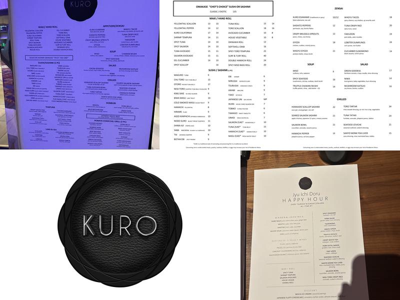 Kuro Menu