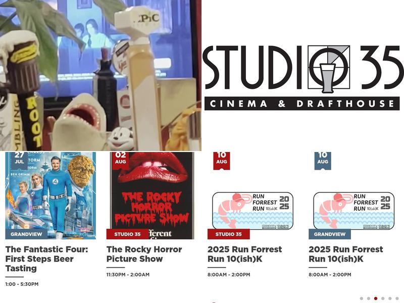 Studio 35 Cinema & Drafthouse Menu